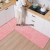 Microfiber Thickened Fleece Kitchen Two-Piece Set Floor Mat Water Absorption Oil Absorption Non-Slip Mat Foot Mats