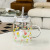 Korean Ins Style Glass Good-looking Household Cute Big Belly Breakfast Clear Water Cup Gift Wholesale Mug