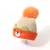 Autumn and Winter Thickening Warm and Cute Fluffy Ball Cap Fashion Cartoon Woolen Cap Boys and Girls Knitted Hat Fashion