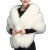 Winter Bride Faux Fur Coat Shawl Cape Cheongsam Wedding Cape Women's Outer Wear Warm Top Imitation Fox Fur