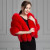 Winter Bride Faux Fur Coat Shawl Cape Cheongsam Wedding Cape Women's Outer Wear Warm Top Imitation Fox Fur