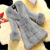 New Faux Rabbit Fur Women's Faux Fur Coat Mid-Length Haining New plus Size Coat with Fox Fur Collar Wholesale