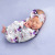 Cross-Border New Arrival Baby Flower Print Gro-Bag Suit European and American Newborn Photography Wrap Cloth Hair Band Two-Piece Set Props