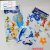 Underwater World Big Size Stone Bathroom Mat Cute Cartoon Animal Print Bathroom Mat Children Bath Non-Slip Mat