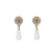 Yunyi Natural Jade Gourd Earrings Jade Earrings Beautiful Earrings High-End Factory Direct Sales Wholesale X Spot