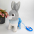 Plush Toy Rabbit Singing Walking Rope Children's Toy Baby Gift Doll Rabbit