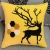 Creative Linen Embroidered Pillow Pillow Cover Cushion Cushion Cover