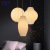 Modern New Chinese Style Chandelier Zen Dining Room Bedroom Study Tea Room Tea House Bar Counter Fabric Creative Decorative Lamp