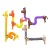 Cross-Border New Product Puzzle Pressure Relief DIY Retractable Variety Giraffe Dog Poptube Extension Tube Sensory Toys Wholesale
