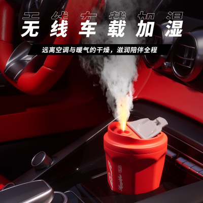 New Coke Cup Humidifier USB Home Car Mini Hydrating Small Colorful Aromatherapy Humidifier Gift