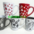 12 Oz Ceramic Relief Glaze Cup, Ceramic Mug, Color Glaze Shooter Glass, Relief Shooter Glass