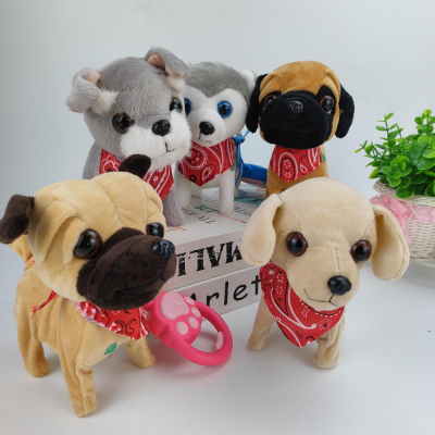 Factory Wholesale Electric Plush Toy Simulation Wangwang Barking Dog Children Gift Cute Coax Puppy Toy