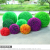 Plastic Window Four-Head Emulational Lawn Flower Plant Roof Milan Decoration Artificial Flower Encryption Flower Straw Ball Straw Ball Grass