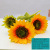 Spot Supply Wedding Ceremony Home Wedding Room Ornamental Flower Artist Huazhen Selected Artificial Flower Sunflower SUNFLOWER