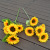 Spot Supply Wedding Ceremony Home Wedding Room Ornamental Flower Artist Huazhen Selected Artificial Flower Sunflower SUNFLOWER