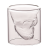 Bar Double Layer Glass Cup Skull Cup