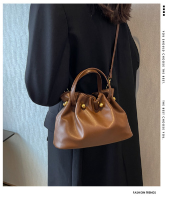 Trendy Women's Bags Women's Bag European and American Fashion Backpack Advanced Texture Shoulder Messenger Handbag, Factory Wholesale