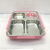 Large Five-Grid 304 Chinese Lunch Box Large Four-Grid 304 Chinese Lunch Box