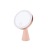 Printable Logo Makeup Mirror LED Light Desktop Home Handheld Desktop Cosmetic Mirror Portable Gift