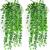 Emulational Green Dill Wall Hanging Decoration Fake Lifestrong Green Radish Begonia Green Plant Wall Decoration Chlorophytum Simulation Rattan