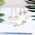 Summer Cartoon Drop Oil Girl Cute Earrings Long Fairy Personality Pearl Earrings Ins Graceful Earrings Wholesale