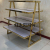 Shopping Mall Clothing Store Shoe Rack Shelf Shoe Store Shoe Rack Display Shelf Zhongdao Floor Bag Rack Titanium