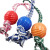Dog Cotton String TPR Toy Ball Pet Rope Molar Long Lasting Ball Dog Training Puzzle Interaction Supplies Factory Wholesale