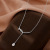 Water Drop Necklace for Women Light Luxury Minority Design Summer Advanced Clavicle Chain 2022new Necklace