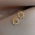 Tiny Bow 2022 New Fashion Earrings Elegant Pearl Earrings Sterling Silver Needle Earrings Non-Piercing Ear Clip