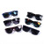 Men's and Women's Polarized Glasses Mixed Batch Vintage Sports Sunglasses Wholesale Stall Running Rivers and Lakes Sunglasses Wholesale