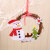 Christmas Wooden Rattan Garland Christmas Decoration Supplies Door Hanging Hotel Shopping Mall Decoration Garland Wreath