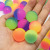 Novelty 25mm Floating Water Two-Color Rainbow Frosted Elastic Ball Children's Ball Toys Pack Gashapon Machine Cross-Border Supply