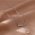 Water Drop Necklace for Women Light Luxury Minority Design Summer Advanced Clavicle Chain 2022new Necklace