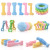 New Style Scented TPR Foam Pet Toy Bone Small Dog Dog Molar Cleaning Tooth Bite Ring Toy