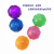 Pet Toy Ball Footprints Luminous Elastic Ball Dog Interactive Bite-Resistant TPR Molar Tooth Cleaning Toy Factory Direct Sales