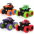 Children 'S Educational Toy Engineering Vehicle Boy Inertia Four-Wheel Drive Off-Road Vehicle Stunt Toy Car Stall Toy Wholesale