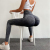 Washed High Waist Peach Hip Fitness Pants Women's Tight Stone Washed Quick-Drying Running Sports Seamless Yoga Pants Leggings