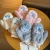 INS Preppy Style Cute Cartoon Bow Bunny Winter Riding Cold-Proof Velvt Plush Halter Warm Gloves
