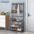 Simple Floor Coat Rack Shoe Rack Integrated Combination Home Shoes and Hat Rack Bedroom Living Room Clothes Rack Lobby