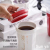 New Drink Ceramic Cup Octagonal Coffee Cup Straw Cup