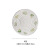 Ins Wind Insulation Potholder Woven Cotton String Placemat Creative Printing Coaster round Household Bowl Placemat Shooting Mat