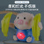 Baby Tumbling Pig Toy Children's Electric Luminous Pig Tumbling Bucket Baby Head up Practice Crawling Toy