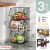 Multi-Functional Kitchen Vegetable Rack Fruit Storage Rack Punch-Free Multi-Layer Floor Storage Rack Storage Basket Basket