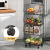 Multi-Functional Kitchen Vegetable Rack Fruit Storage Rack Punch-Free Multi-Layer Floor Storage Rack Storage Basket Basket