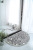 Japanese Style Elegant Sketch Flower Fleece-Lined Thickened Floor Mat Nordic Style Light Luxury Bedroom Bedside Blanket Bathroom Absorbent Floor Mat