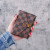 New European and American Hot Sale Retro Simple Women's Short Wallet Fashion Card Holder Mini Three Fold Coin Clutch Spot