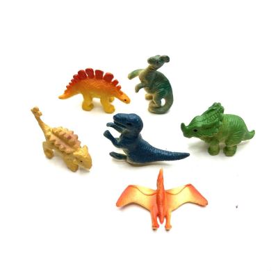 Factory Direct Sales Simulation Plastic Animal 6 Dinosaur Model Sand Table Decoration Children's Science and Education Cognition Other Accessories