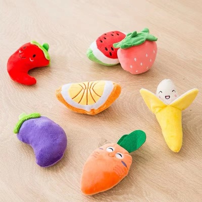 121 Plush Toy Corn Velvet Cute Simulation Sound Toy Bite-Resistant Soothing Stuffy Pet Dog Funny