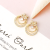 Bow Necklace Pendant Korean Style Women's Exquisite Geometric Diamond Butterfly Necklace TikTok Same Style Accessories Wholesale