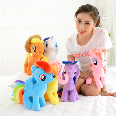 New Cute Pony Plush Toy Baoli Horse Doll Doll Unicorn Doll Girl Children's Birthday Gifts